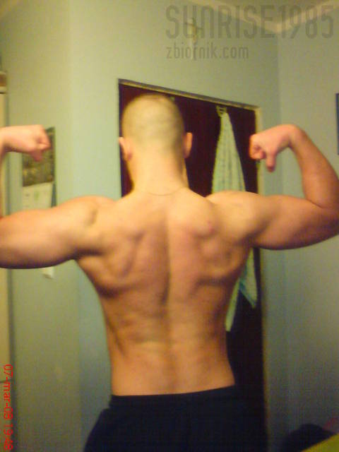 Moje plecki - Sunrise1985