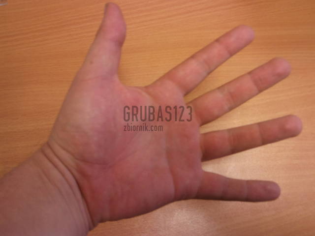 dłoń - grubas123