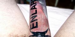 Pumping cock in big tube