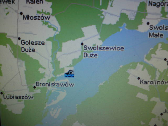 plaża na mapie - NAGAPlazaSULEJOW