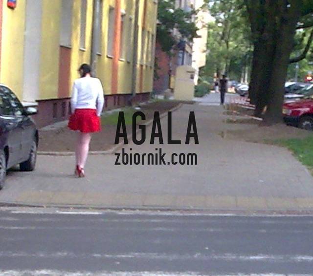 białe pończochy 4 - AGALA