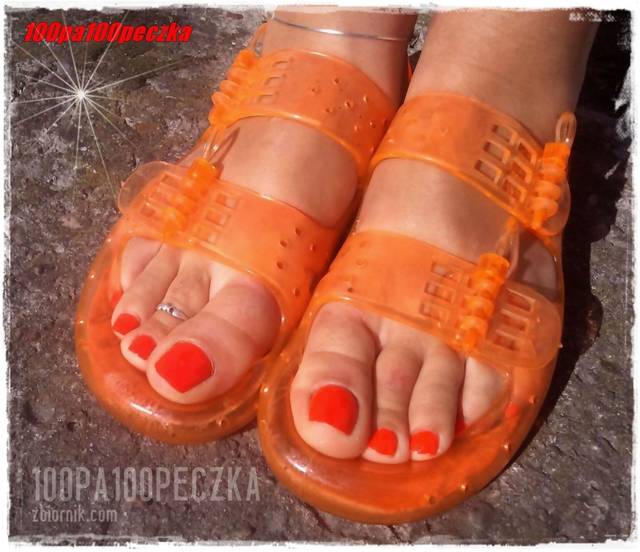 Śmieszne Pomarańczowe Buciki 11 - 100pa100peczka