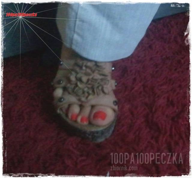 Beżowe koturny 01 - 100pa100peczka