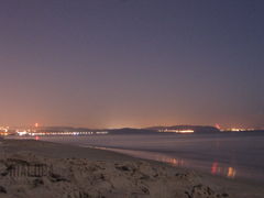 Nocna plaża ...