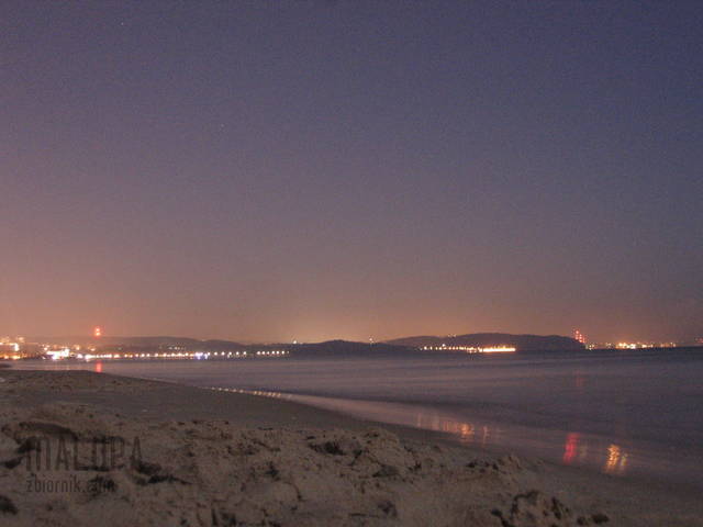 Nocna plaża ... - malupa