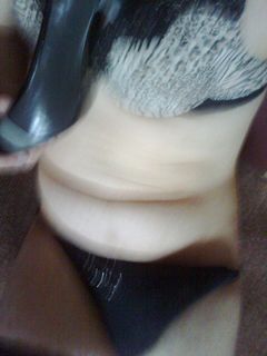 ale miałam tu brzuszek