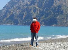 Evia, plaża dla golasków często bywam na niej latem