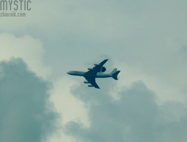 Złapałem w kadr boćka - mystic