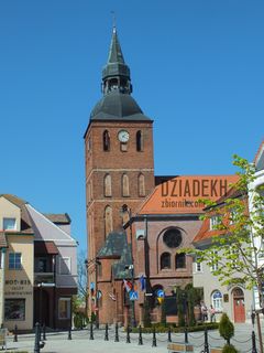 Zabytkowy kościół w Biskupcu