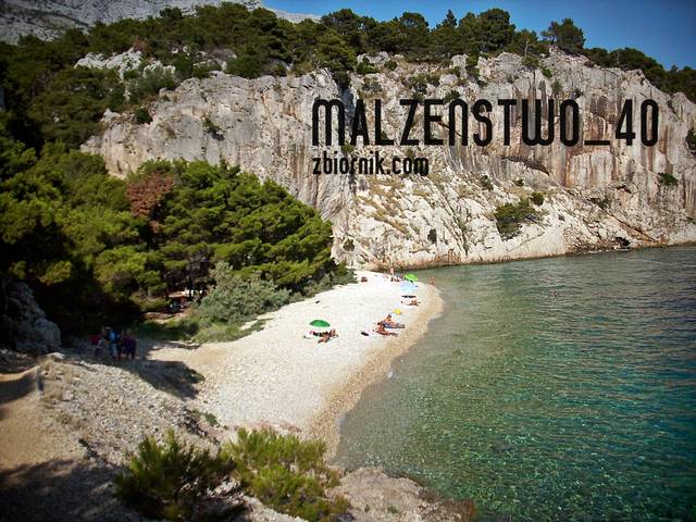 Chorwacja-Makarska plaża naturystyczna Nugal - malzenstwo_40