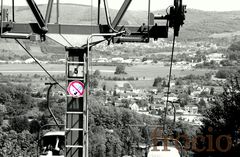 Widok z kolejki linowej