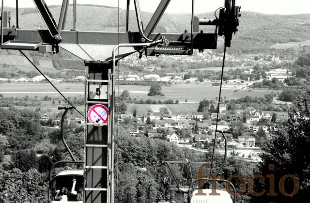 Widok z kolejki linowej - frocio