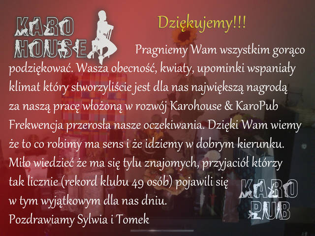 Dziękujemy !!! - KaroHouse