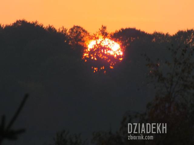 Zachód słońca w Myczkowcach - dziadekh