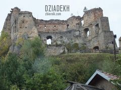 Zamek Kamieniec z innej strony