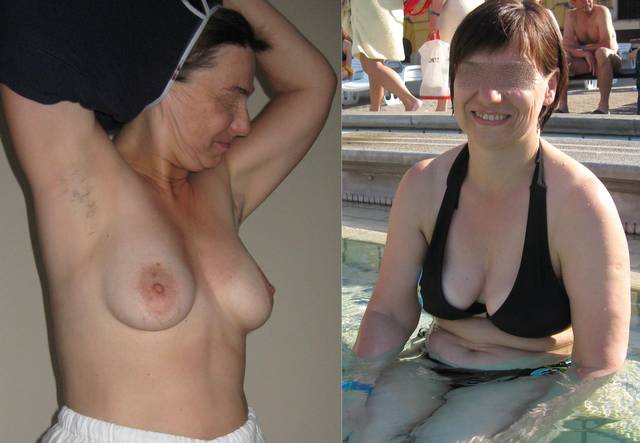 piersi ubrane i odsłonięte - Ania i Olek