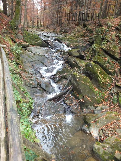Wodospat Szepit na potoku Hylatym - dziadekh