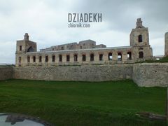 Widok ogólny na pożegnanie zamku Krzyżtopór