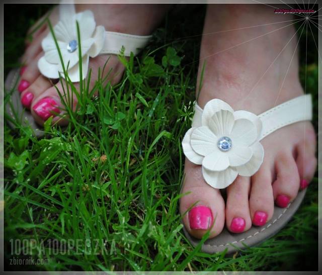 Białe japonki 10 - 100pa100peczka