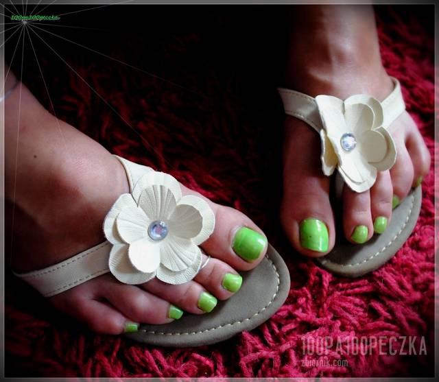 Białe japonki 14 - 100pa100peczka