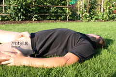 zmeczyly mnie roboty ogrodowe