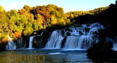 Wodospad na rzece Krka (Chorwacja)