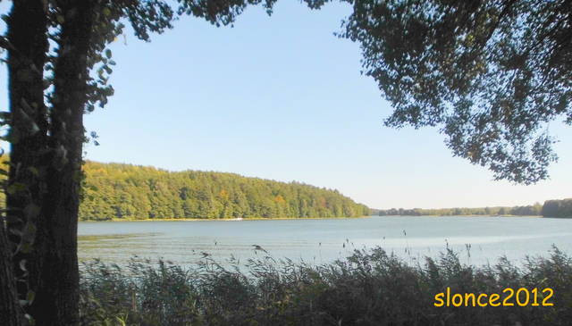 Jezioro Głębokie w Świeszynie k/Miastka - slonce2012