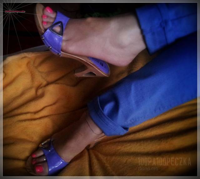 Fioletowe Drewniaczki 28 - 100pa100peczka