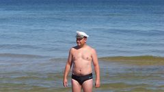 a takie na plaży