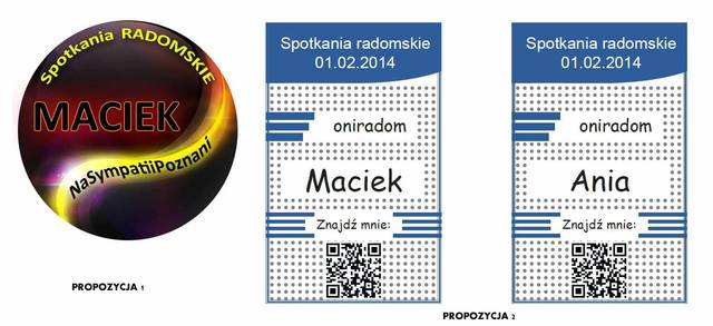 Propozycje znaczków na 1 lutego - oniradom