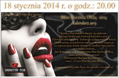 Miss Stycznia DR24, Kalendarz 2015