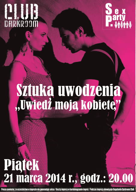 Piątek, 21.03.2014 r. - Sex Party - DARKROOM24