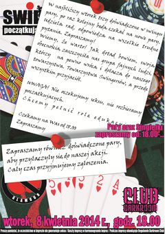 Wtorek, 08.04.2014 r. - Swing dla początkujących