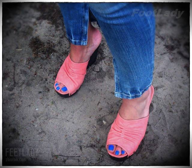 Koralowe Koturny 23 - FeetLady