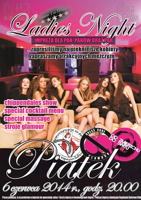 Piątek, 6 czerwca 2014 r. - Sex Party - Ladies Night - DARKROOM24