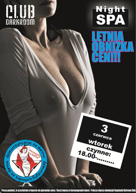 Wtorek, 3 czerwca 2014 r. - Night SPA - DARKROOM24