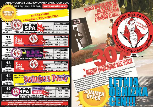 Zachęcamy do zapoznania się z naszą letnią ofertą! - DARKROOM24