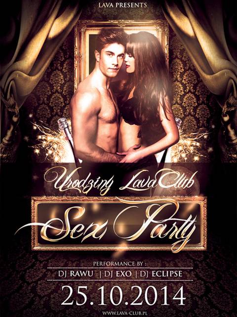 SEX PARTY II URODZINY LAVY - 25.10.2014 r. !!!!  - LavaClub
