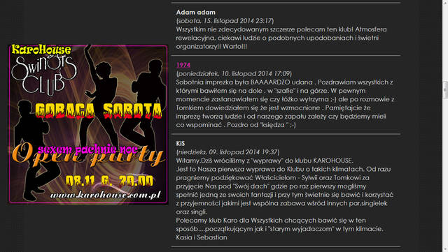 komentarze z naszej strony sobota 08-11-2014.jpg - KaroPub
