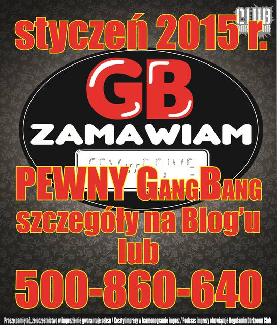 PEWNY GANG BANG STYCZEŃ 2015 r. - DARKROOM24