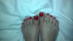 Ku..wska czerwien na moich paznokciach podoba sie??