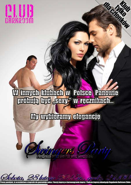 Sobota, 28 lutego 2015 r. - Swingers Party - DARKROOM24