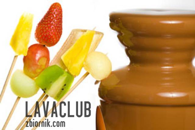 Czekolada w wielu odsłonach i fontanna czekoladowa będzie! - LavaClub