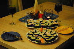 Romantyczna kolacja . . . 