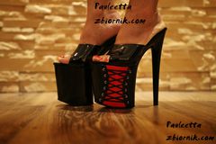 Pleaser Flamingo 8 cali z dedykacją dla Ani ;) 