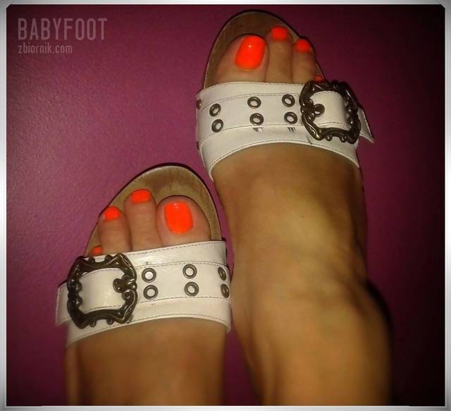 Białe Drewniaczki - Babyfoot