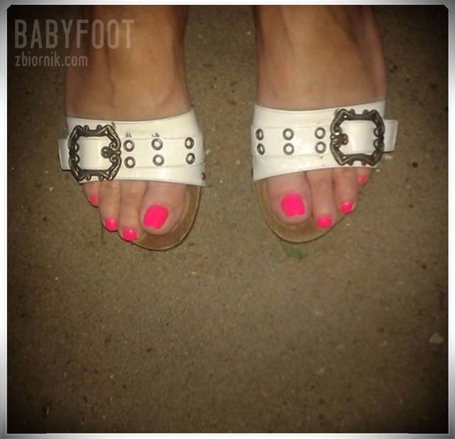 Białe Drewniaczki - Babyfoot