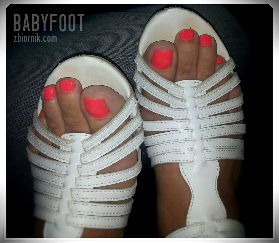 Biale Sandałeczki - Babyfoot