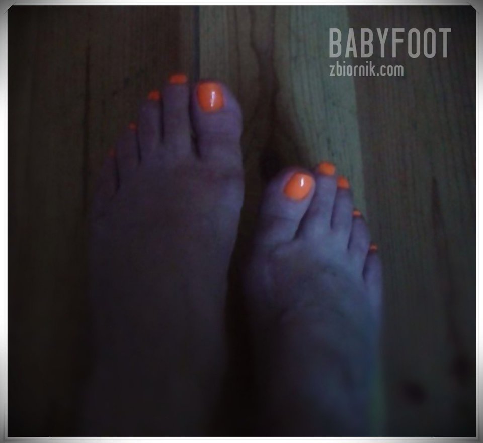 stopki orange - Babyfoot