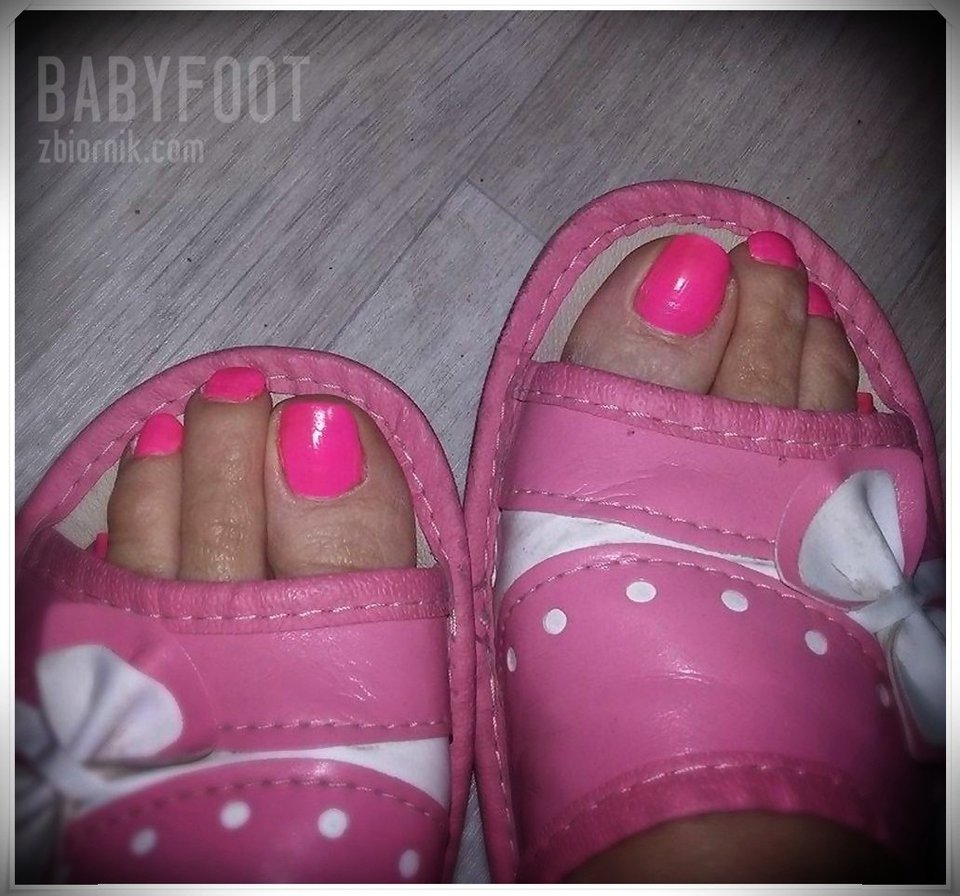 Różowe Pantofelki - Babyfoot